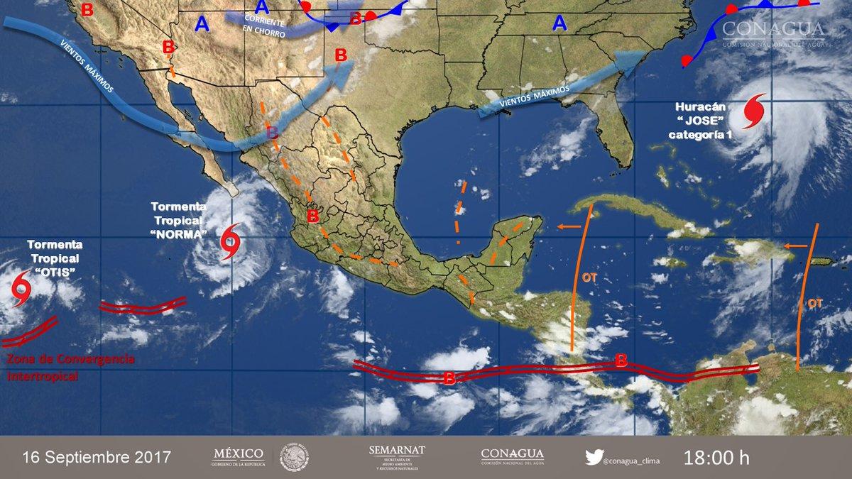 Huracán Norma, Tormenta Tropical