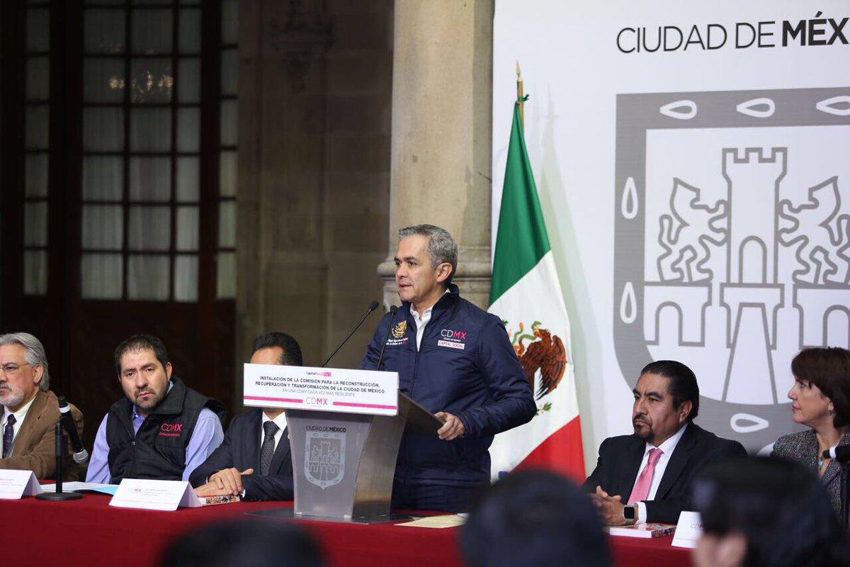 Mancera Comisión Reconstrucción