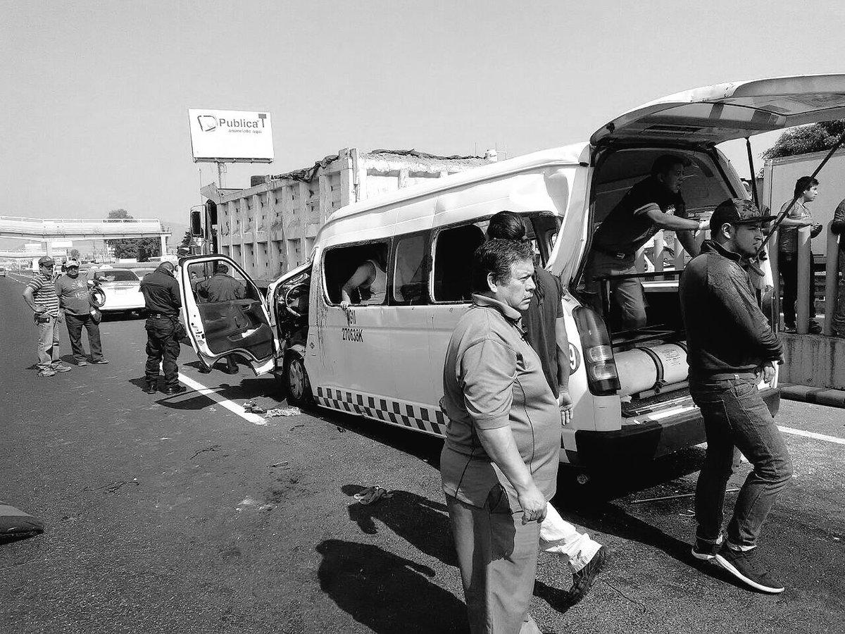 Accidente en la México-Puebla deja 3 muertos y 19 heridos