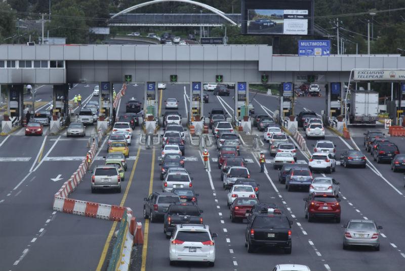 casetas de cobro de peaje en carreteras