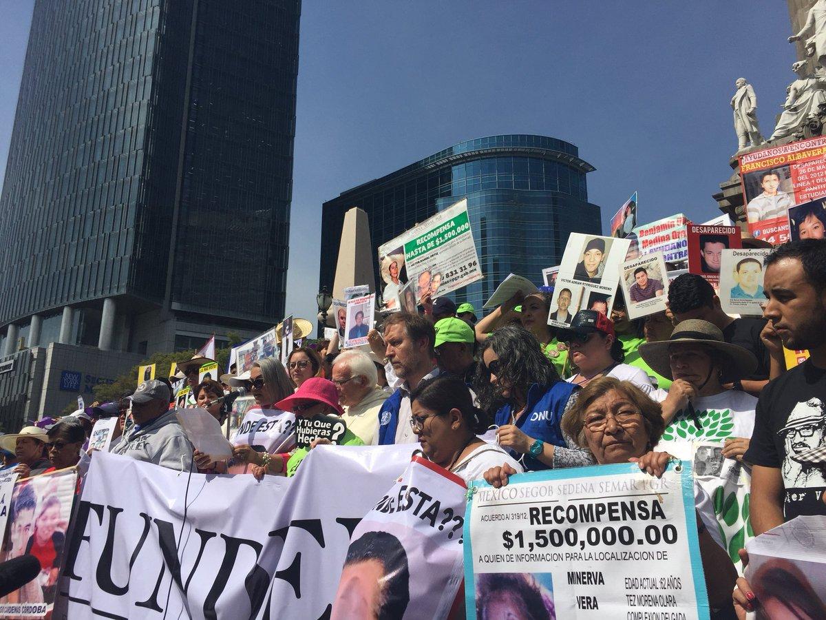 Madres marchan por sus desaparecidos este 10 de mayo