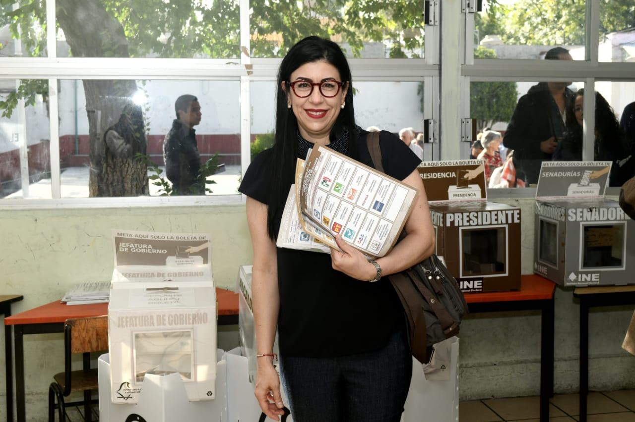 Será una jornada democrática, aseguró Vanessa Rubio