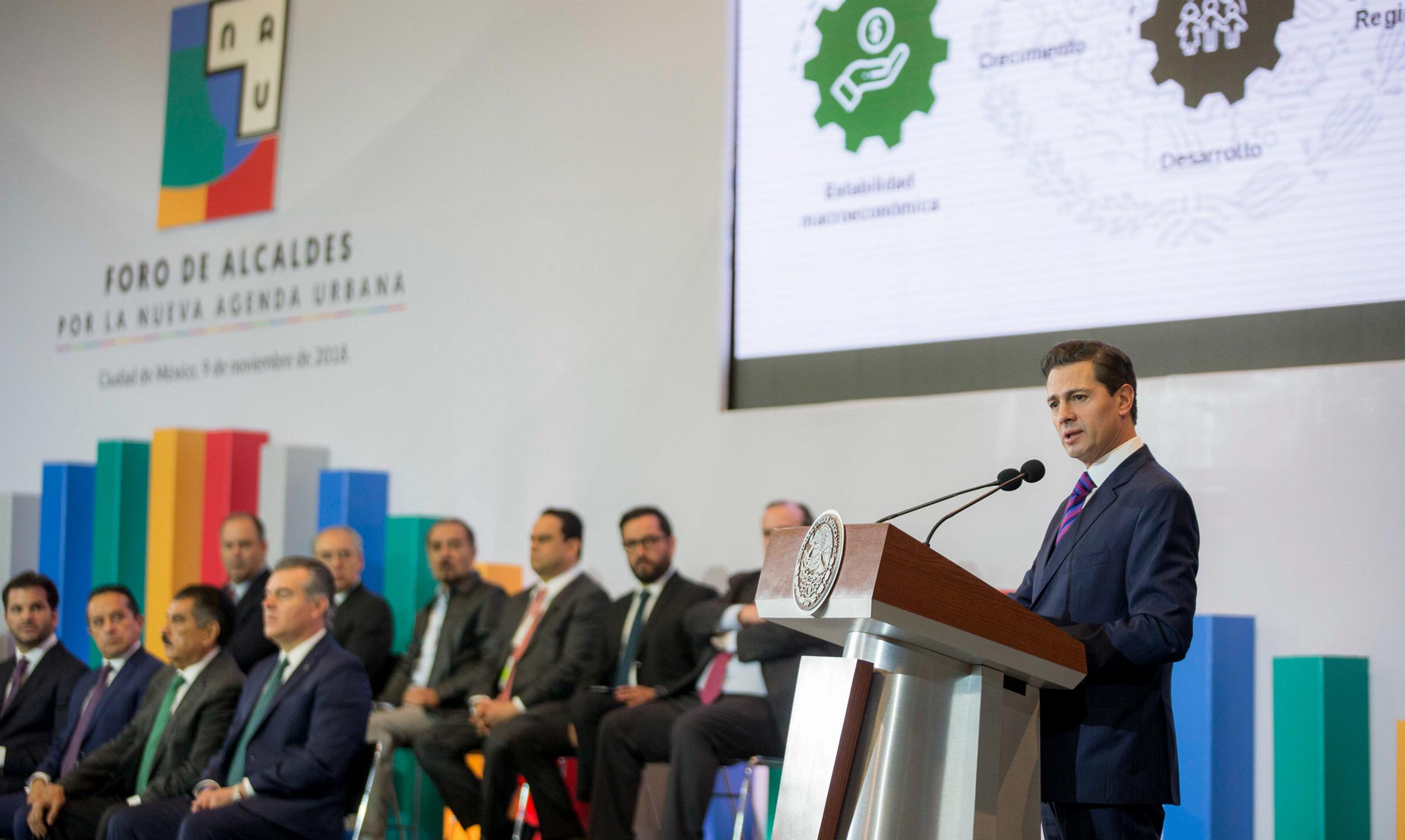 Presume Peña Nieto estabilidad económica durante su gobierno
