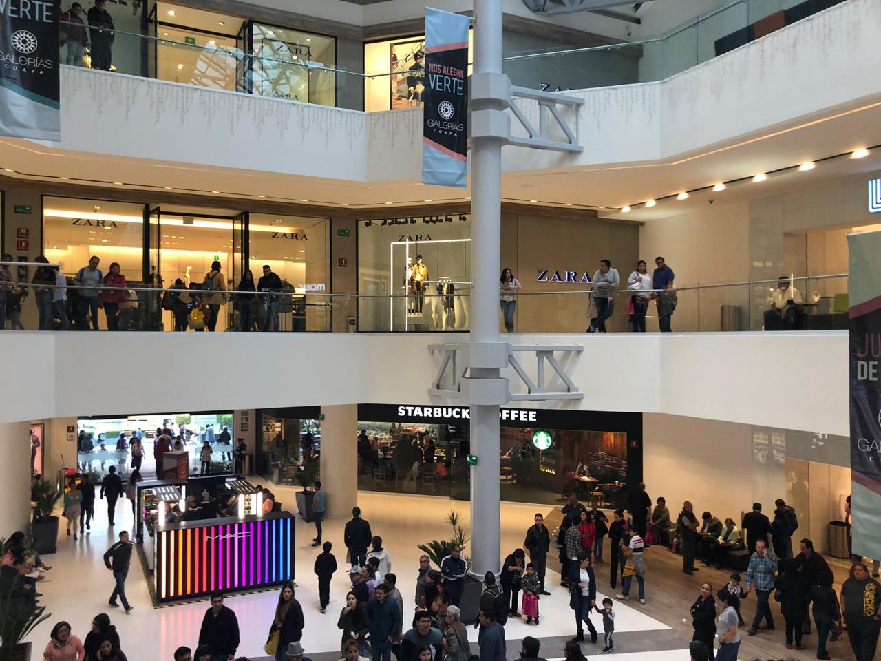 Reabre sus puertas centro comercial Galerías Coapa, centros comerciales, coronavirus
