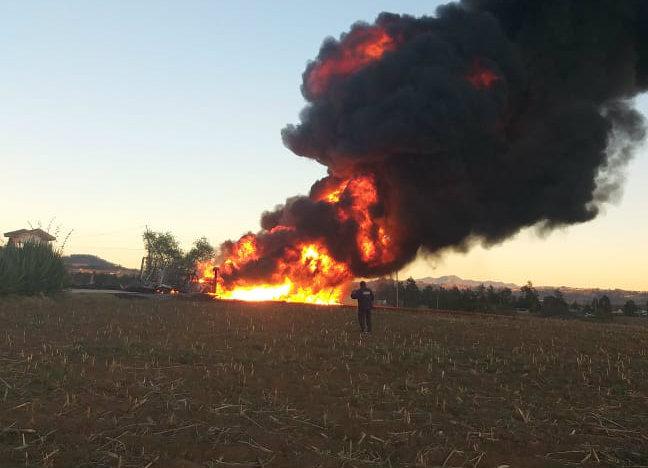 Estallan dos ductos de Pemex en Puebla, uno de ellos por toma clandestina
