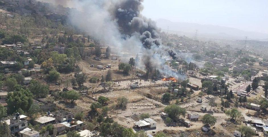 Explosión en Chimalhuacán
