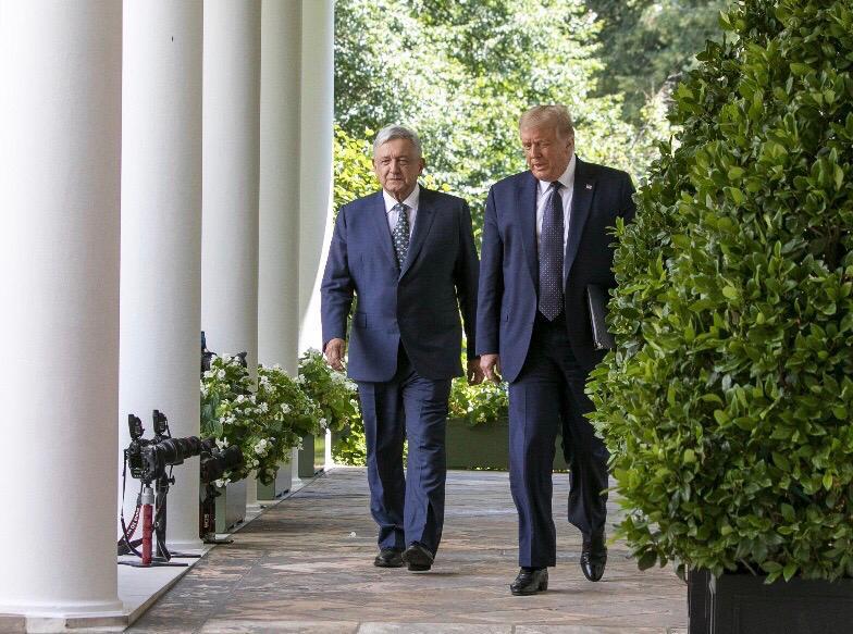 Nos fue bien con Trump: AMLO