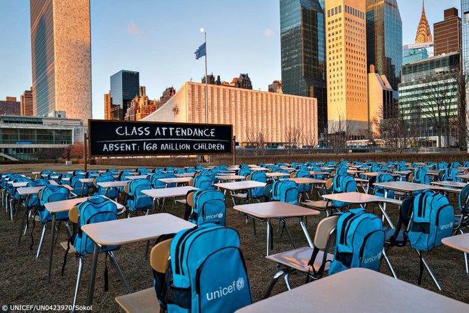 Escuelas cerradas por el Covid-19 / @UNICEFMexico