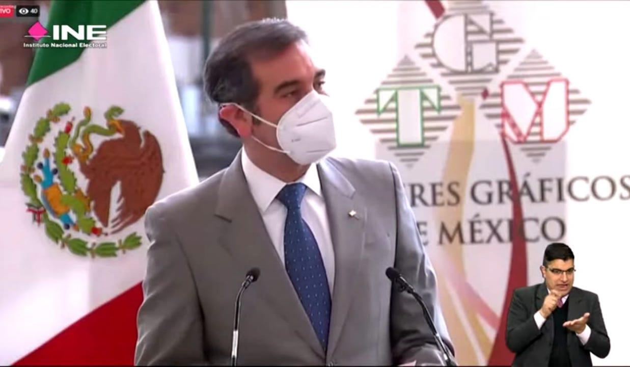 Lorenzo Córdova / presidente de INE