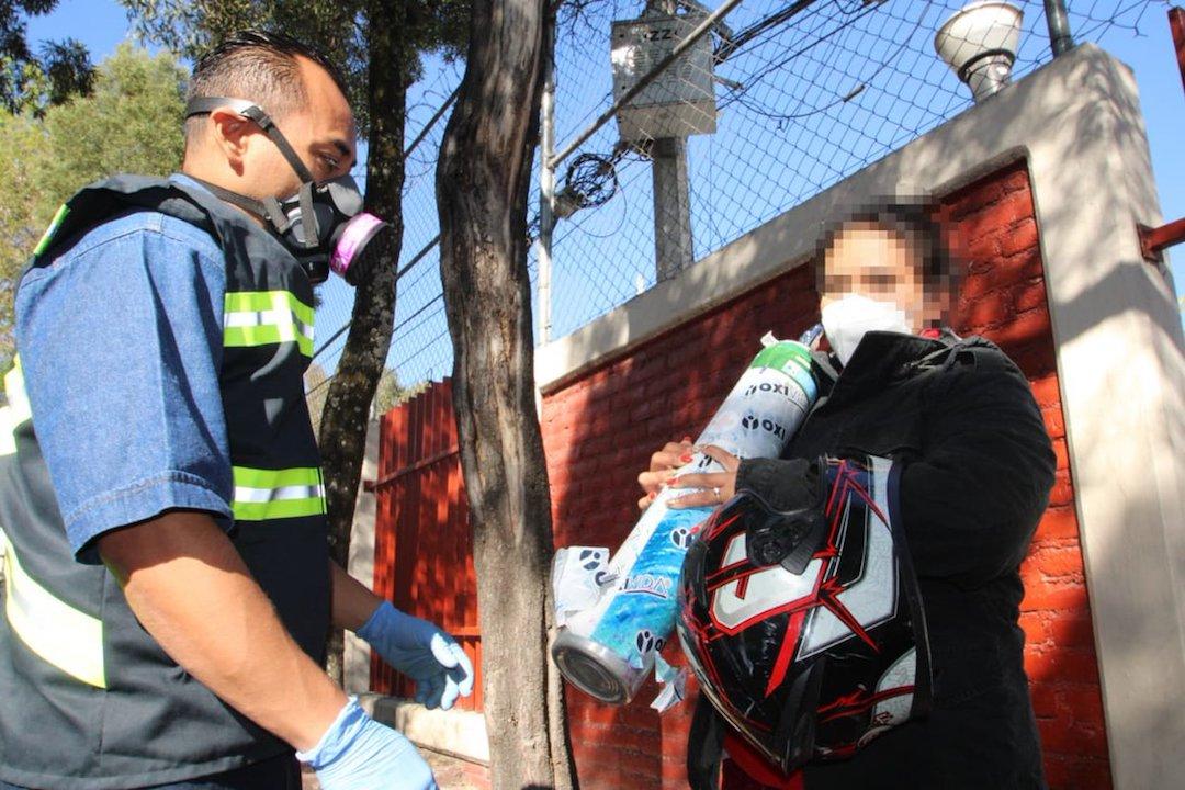 variante, Oxígeno para pacientes de Covid-19 / Gobierno de CDMX