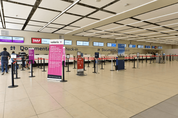 Aumenta tráfico de pasajeros en aeropuerto de SLP