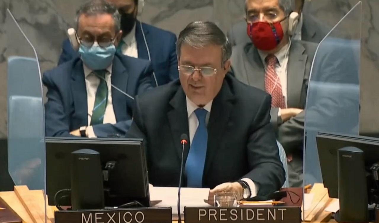 Marcelo Ebrard Casaubón en la ONU