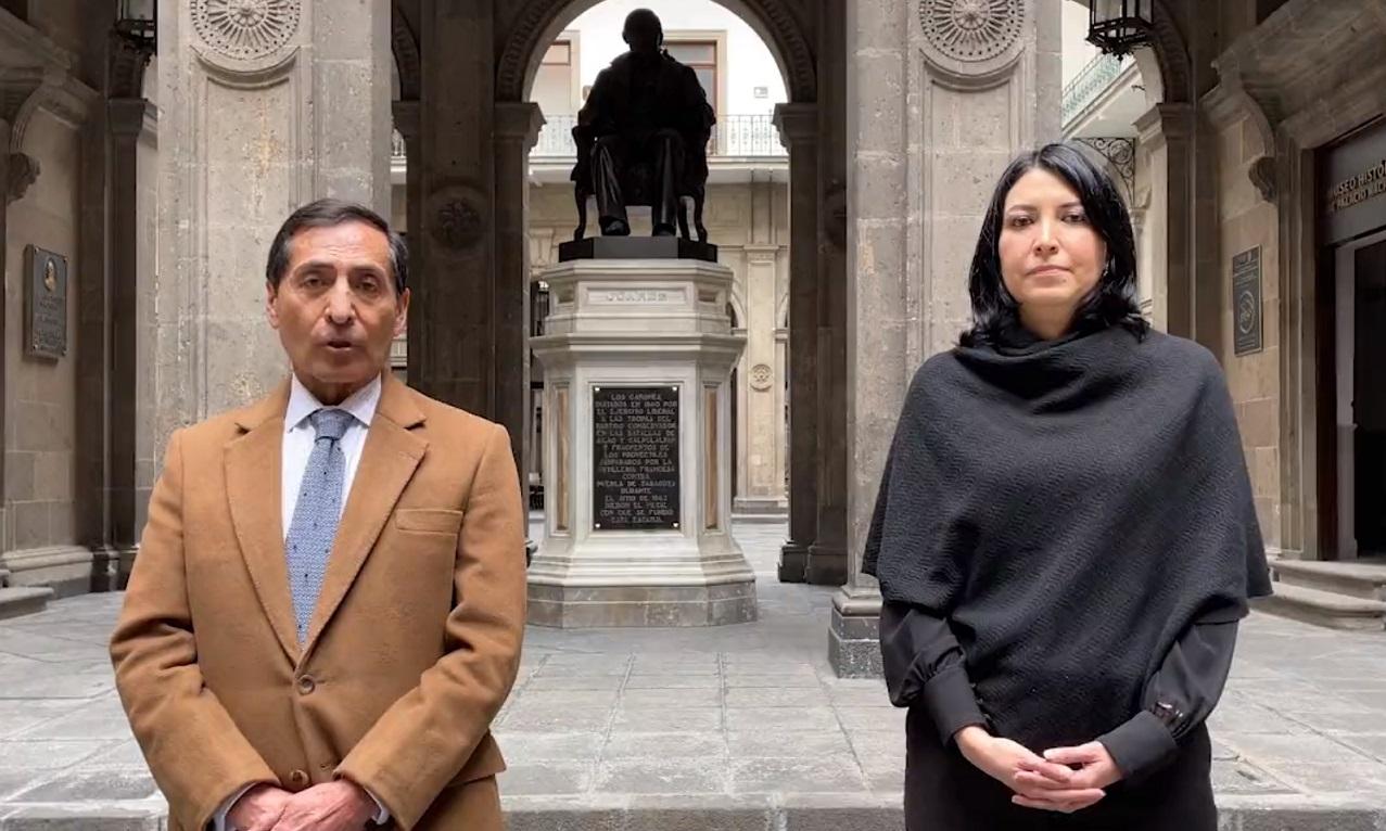 Rogelio Ramírez de la O y Victoria Rodríguez Ceja
