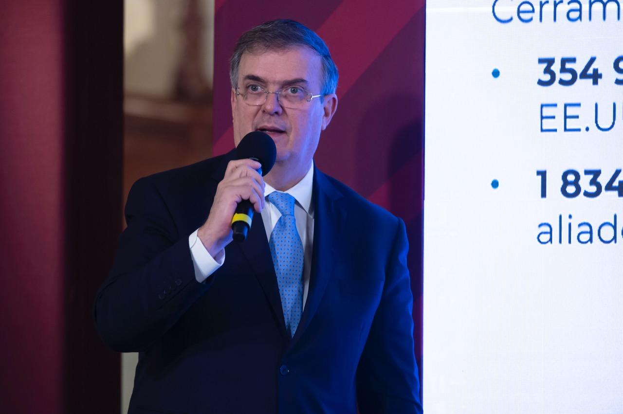 Marcelo Ebrard Casaubón / Presidencia de la República, Ucrania