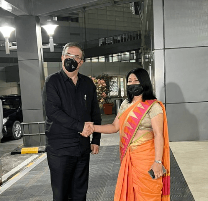 Ebrard, India