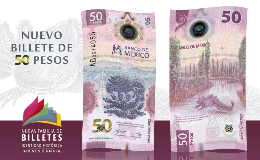 Billete de 50 pesos