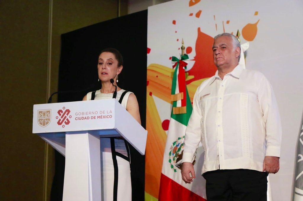 Claudia Sheinbaum y Miguel Torruco / @SECTUR_mx