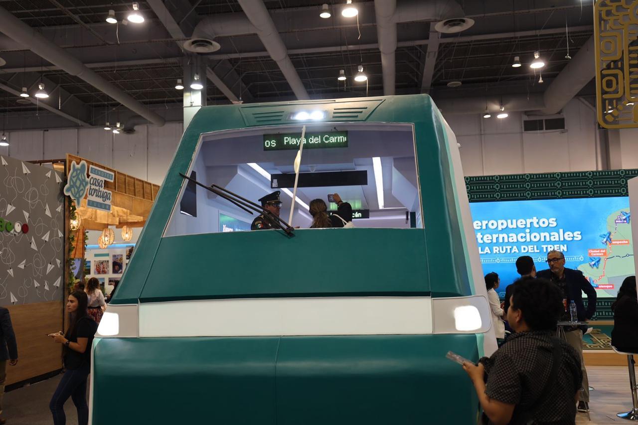 Stand del Tren Maya en el Tianguis Turístico / @TrenMayaMX
