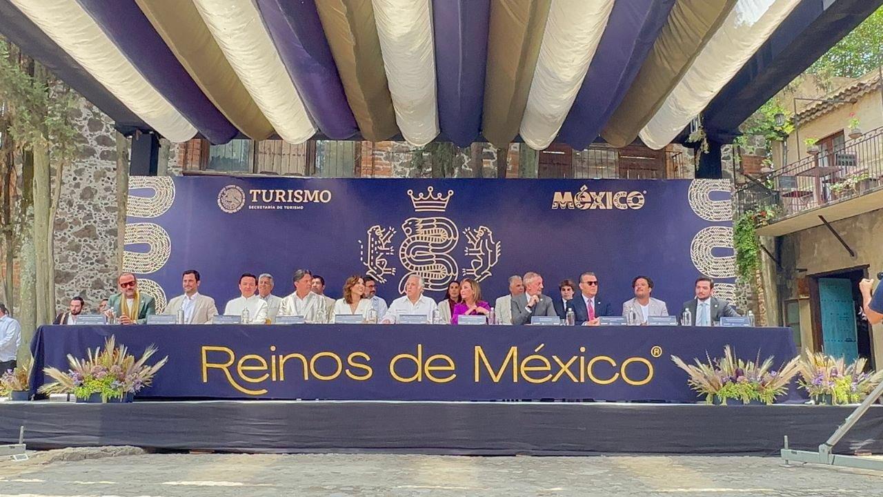 Entrega del primer distintivo Reinos de México a Val’Quirico / Sectur