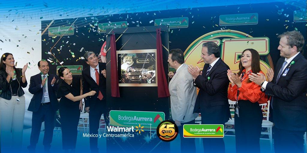 Bodega Aurrera cumple 65 años / @WalmartMXyCAM