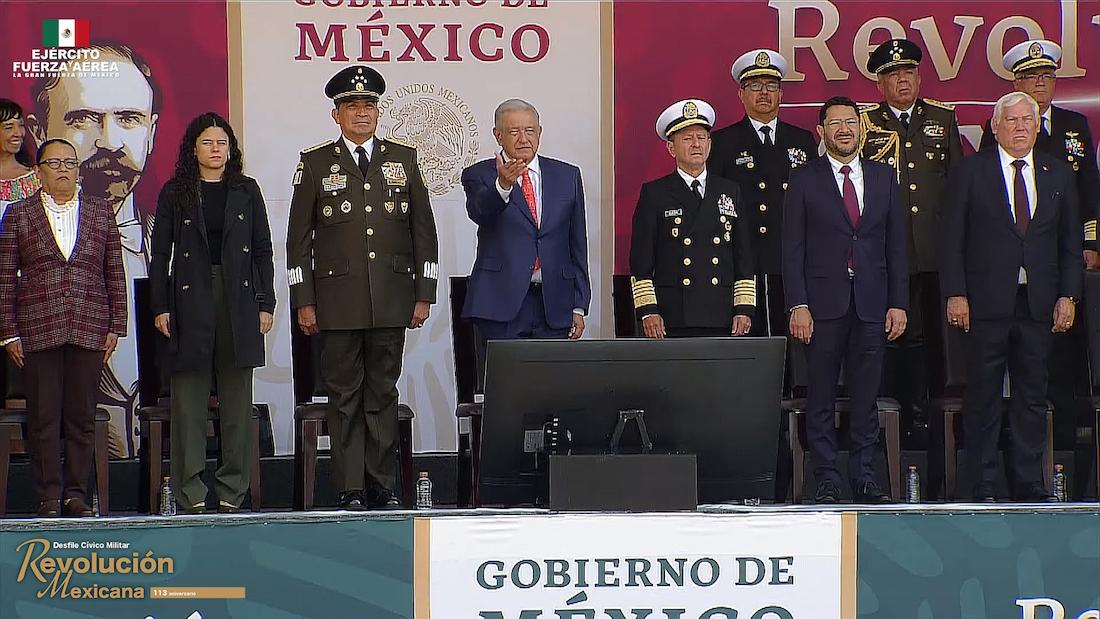Festejos por el aniversario de la Revolución Mexicana / @SEDENAmx