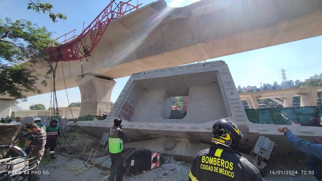 Tren México-Toluca / @Bomberos_CDMX