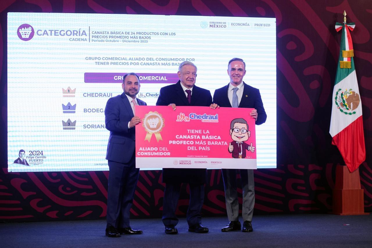 Reconocimiento a Chedraui / Profeco