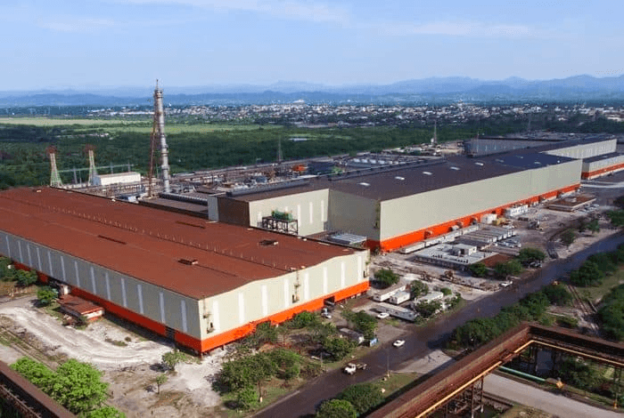 Planta de ArcelorMittal en Lázaro Cárdenas