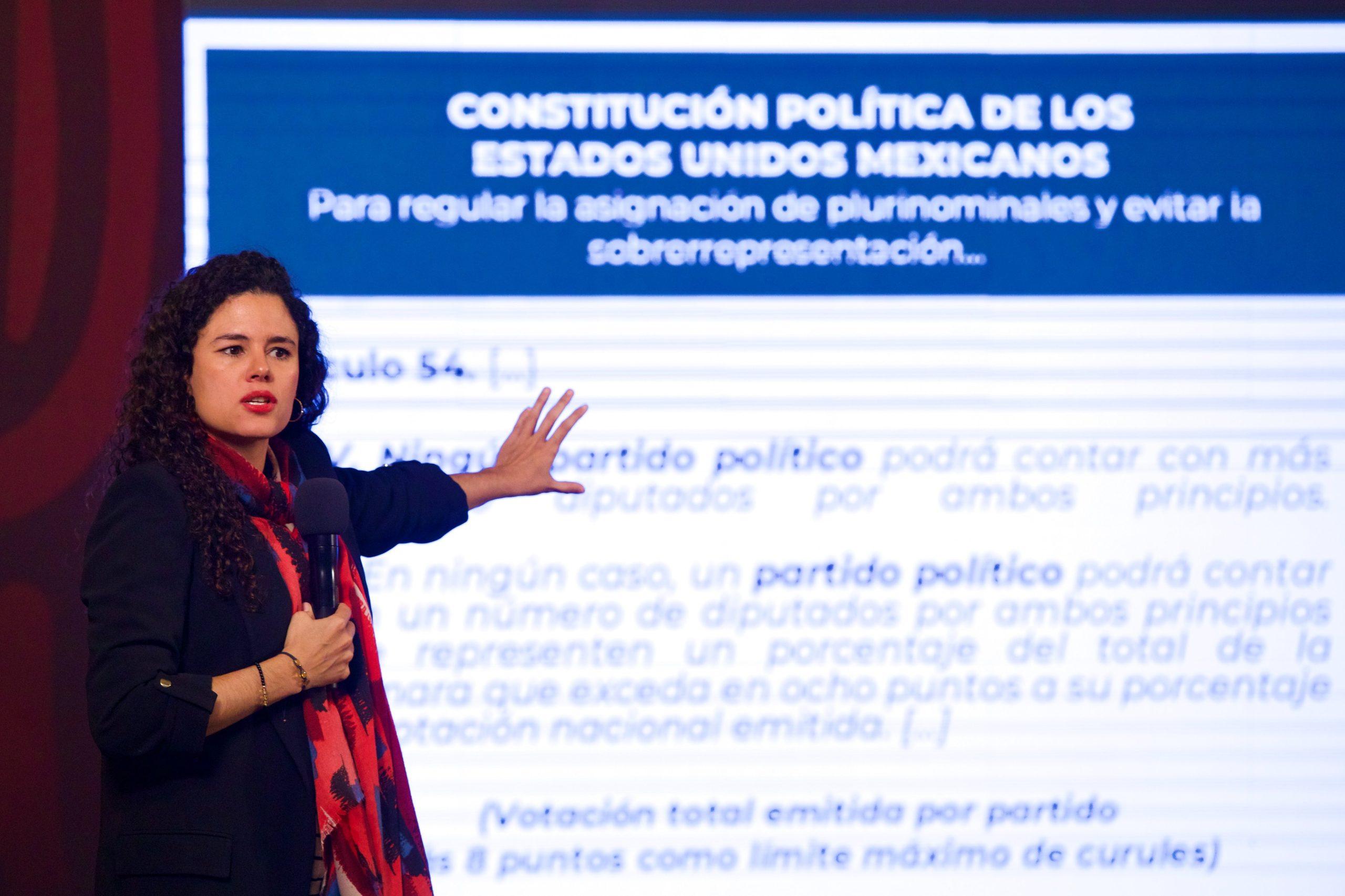 Luisa María Alcalde / @SEGOB_mx