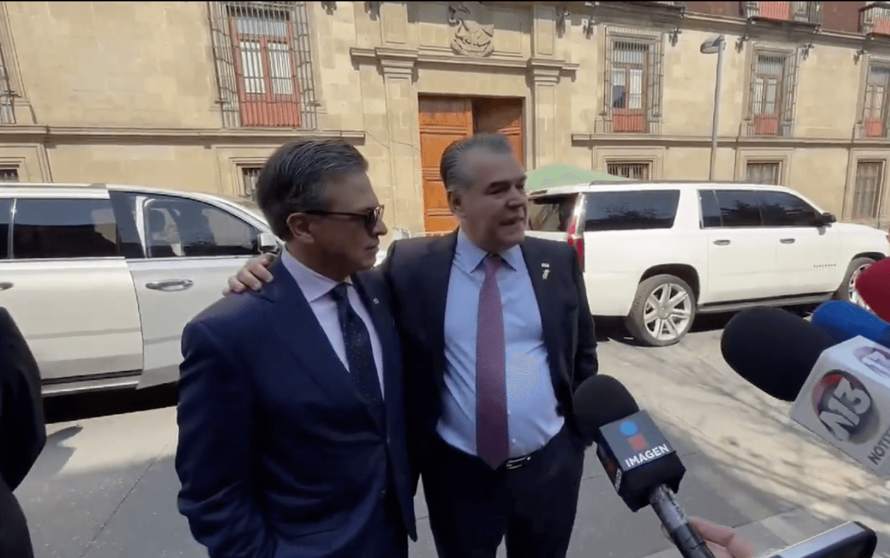 Goldy Hyder y Francisco Cervantes