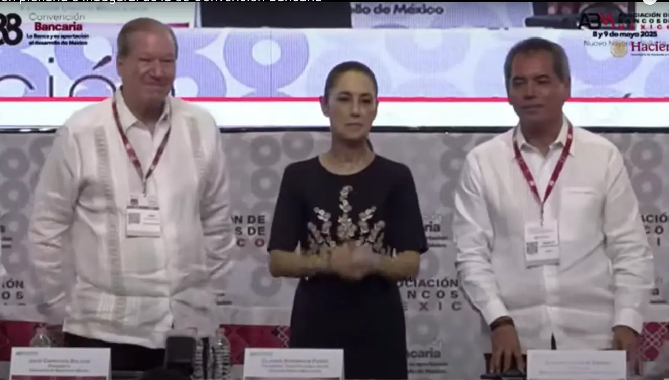 Julio Carranza, Claudia Sheinbaum y Edgar Amador