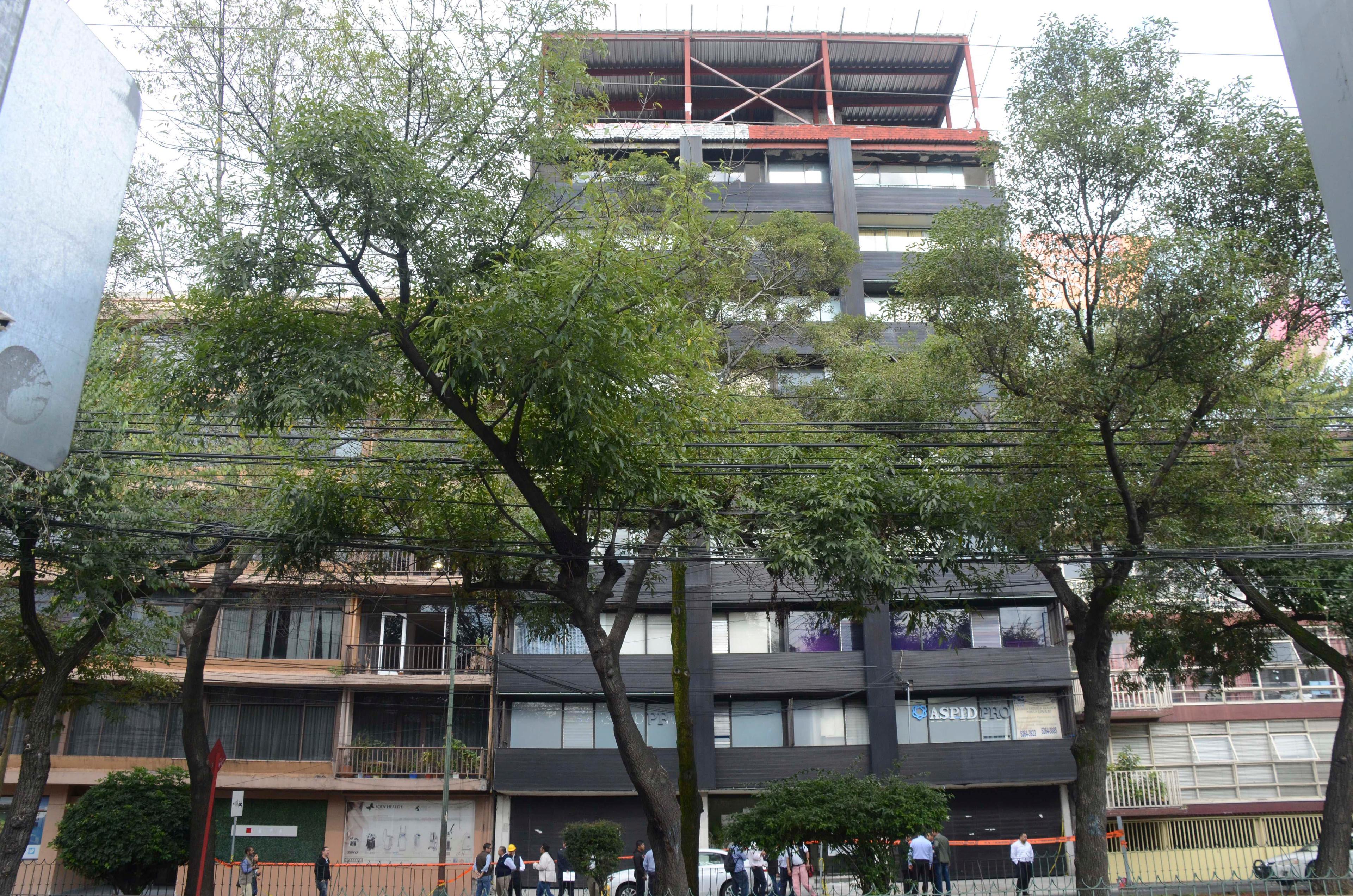 El helipuerto ilegal ubicado en el número 238 de la calle de Nuevo León, en la colonia Condesa, será demolido