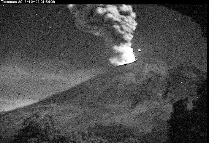 Popocatépetl tiene alerta volcánica Amarillo Fase 2