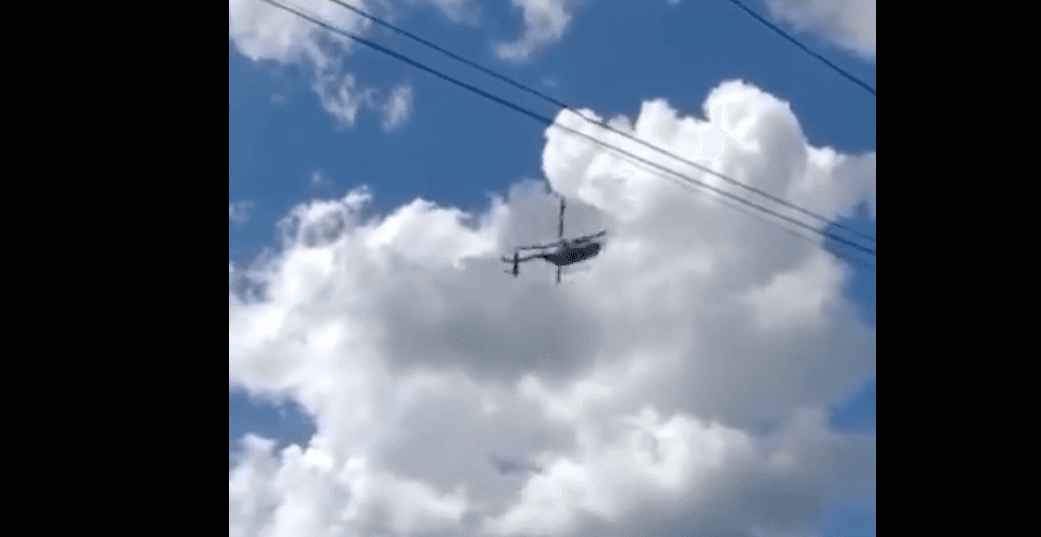 Helicóptero de la Marina se desplomó en Tabasco