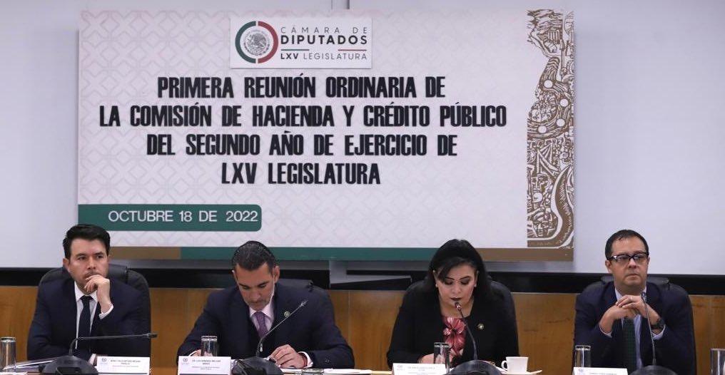 Comparecencia de Gabriel Yorio con Diputados sobre el Paquete Económico 2023