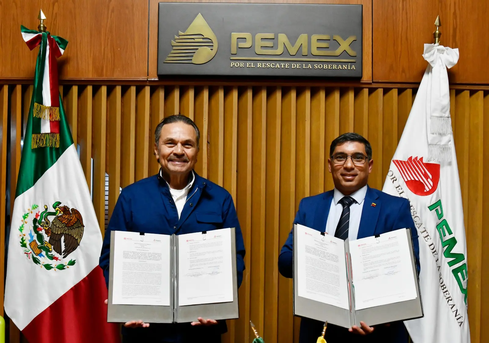 Octavio Romero y Pedro Rafael Tellechea / Pemex